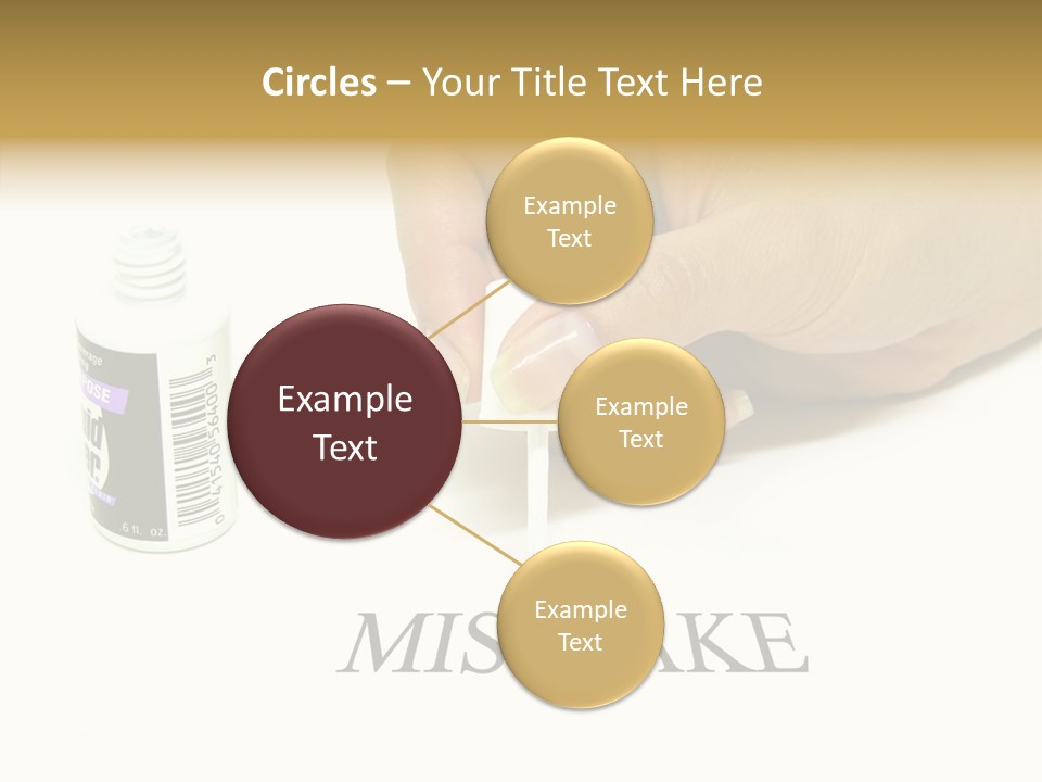 Flaw Misunderstanding Blunder PowerPoint Template