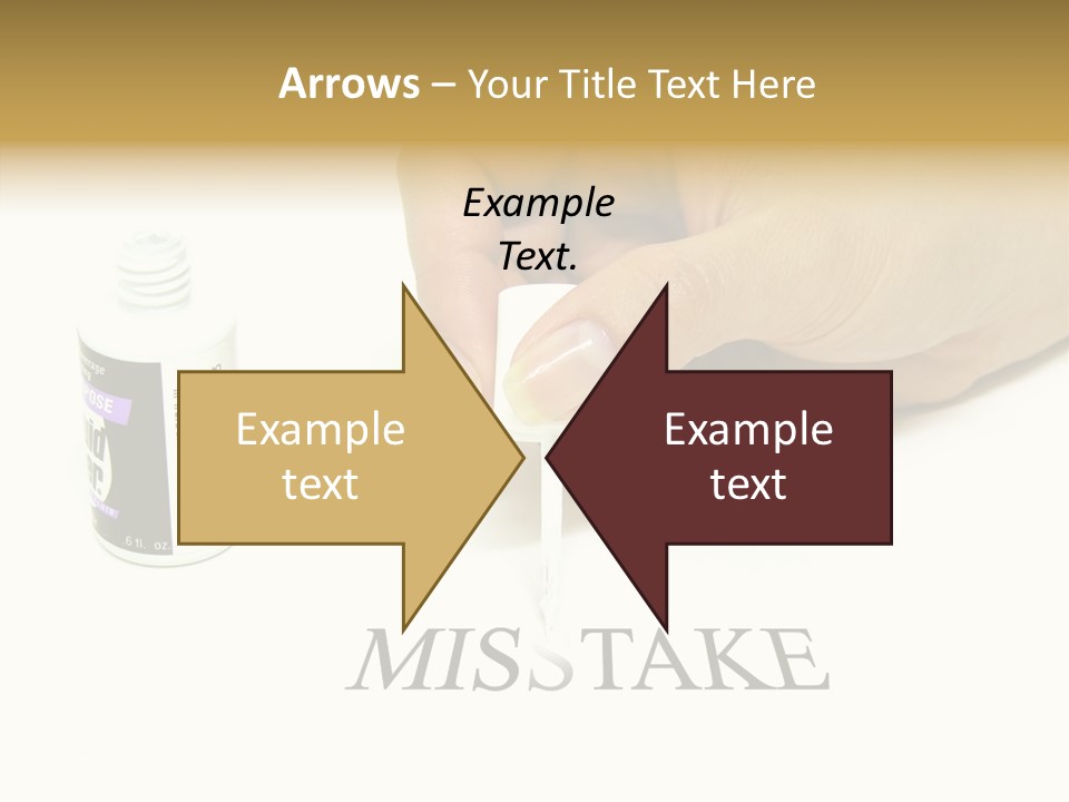 Flaw Misunderstanding Blunder PowerPoint Template