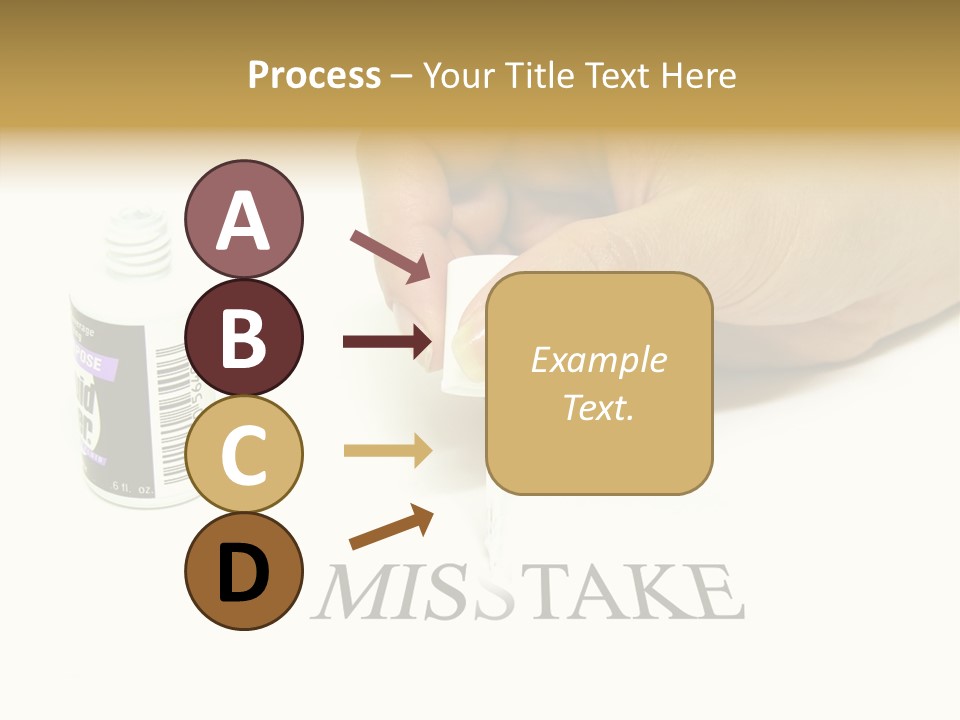 Flaw Misunderstanding Blunder PowerPoint Template