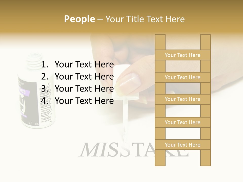 Flaw Misunderstanding Blunder PowerPoint Template