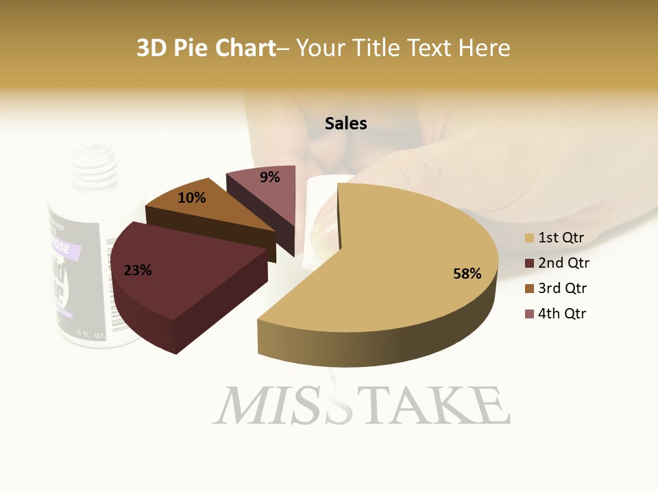 Flaw Misunderstanding Blunder PowerPoint Template