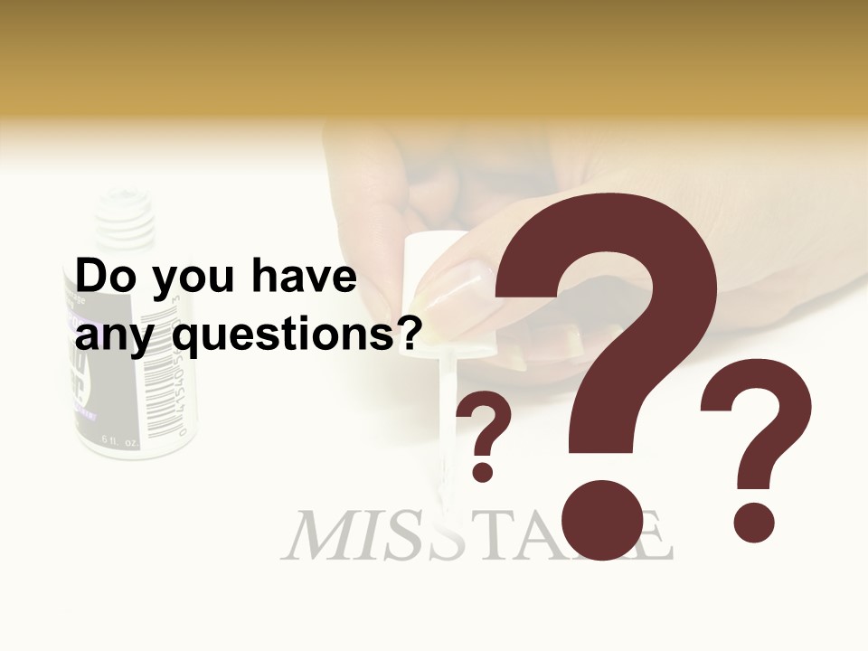 Flaw Misunderstanding Blunder PowerPoint Template