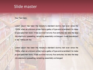 Consumer Food Spending PowerPoint Template