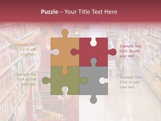 Consumer Food Spending PowerPoint Template