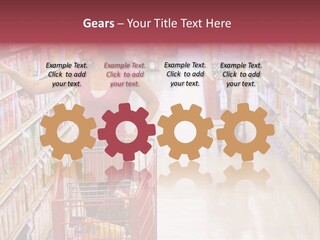 Consumer Food Spending PowerPoint Template