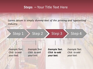 Consumer Food Spending PowerPoint Template