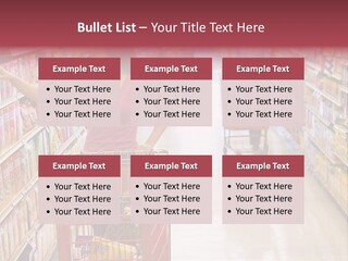 Consumer Food Spending PowerPoint Template
