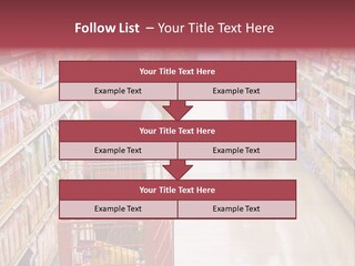 Consumer Food Spending PowerPoint Template