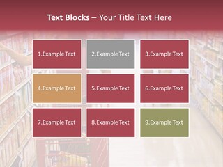 Consumer Food Spending PowerPoint Template