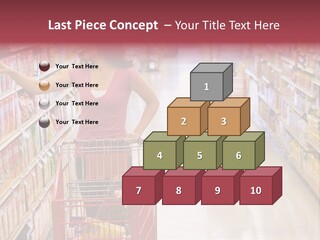 Consumer Food Spending PowerPoint Template