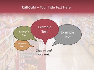 Consumer Food Spending PowerPoint Template