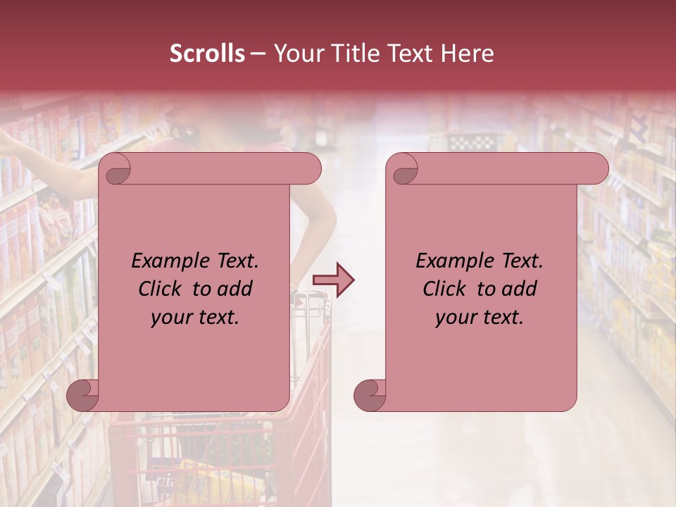Consumer Food Spending PowerPoint Template