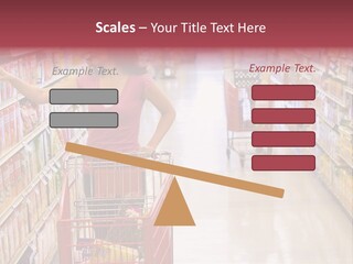 Consumer Food Spending PowerPoint Template