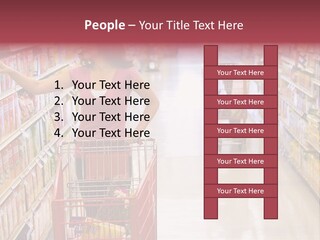 Consumer Food Spending PowerPoint Template