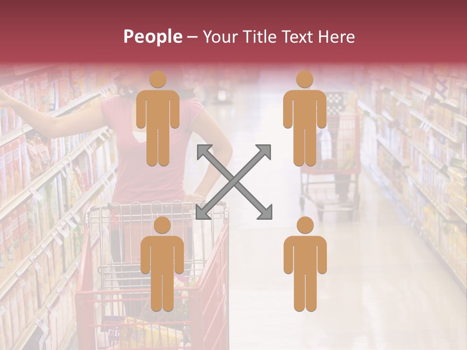 Consumer Food Spending PowerPoint Template