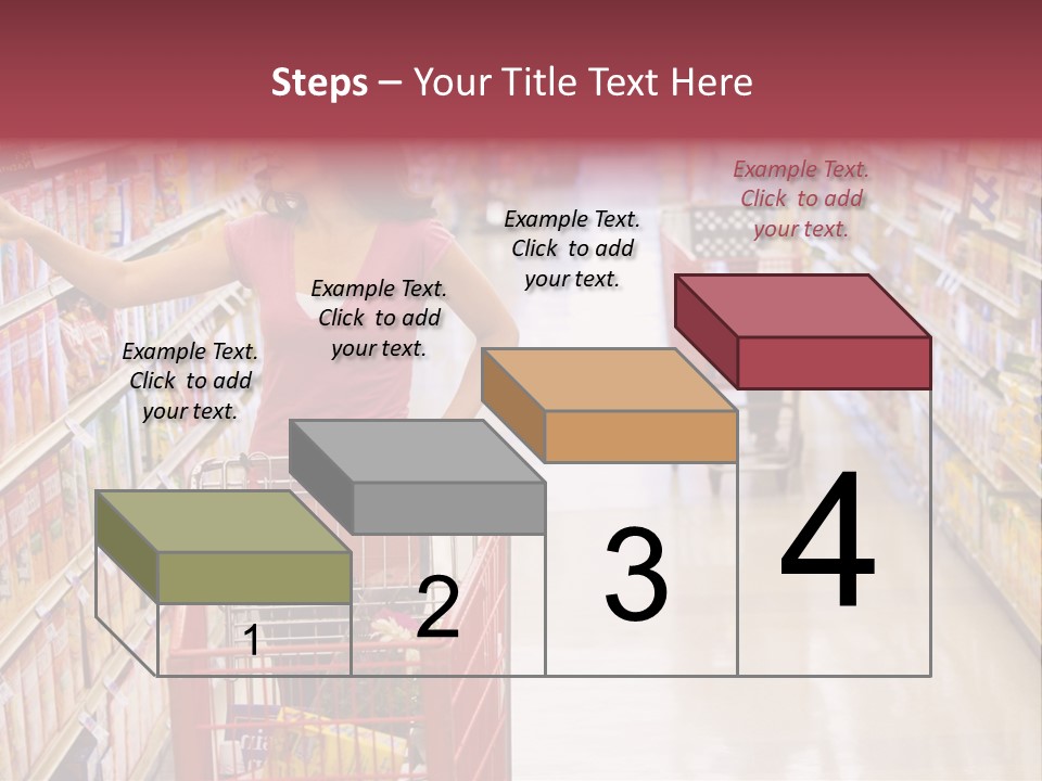 Consumer Food Spending PowerPoint Template