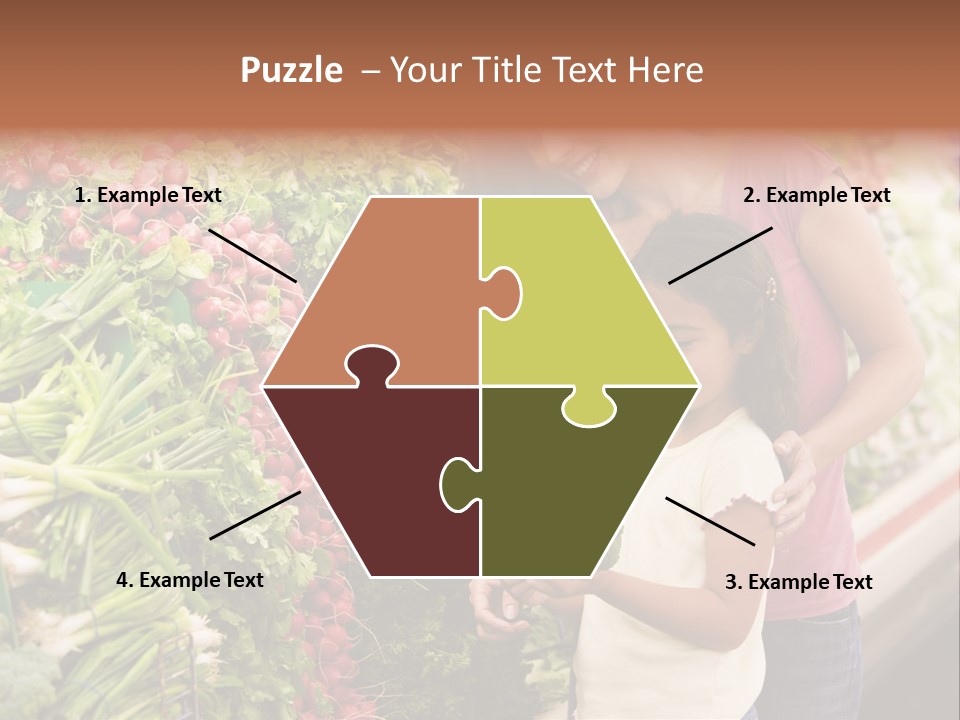 Horizontal Customer Section PowerPoint Template
