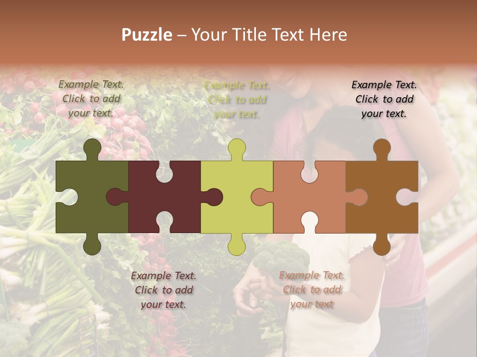 Horizontal Customer Section PowerPoint Template