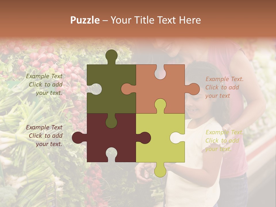 Horizontal Customer Section PowerPoint Template