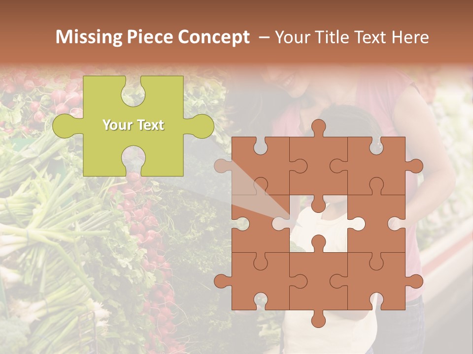 Horizontal Customer Section PowerPoint Template