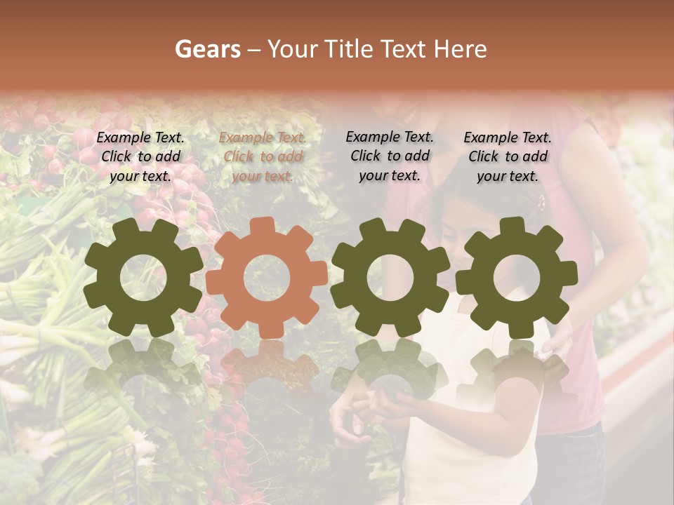 Horizontal Customer Section PowerPoint Template