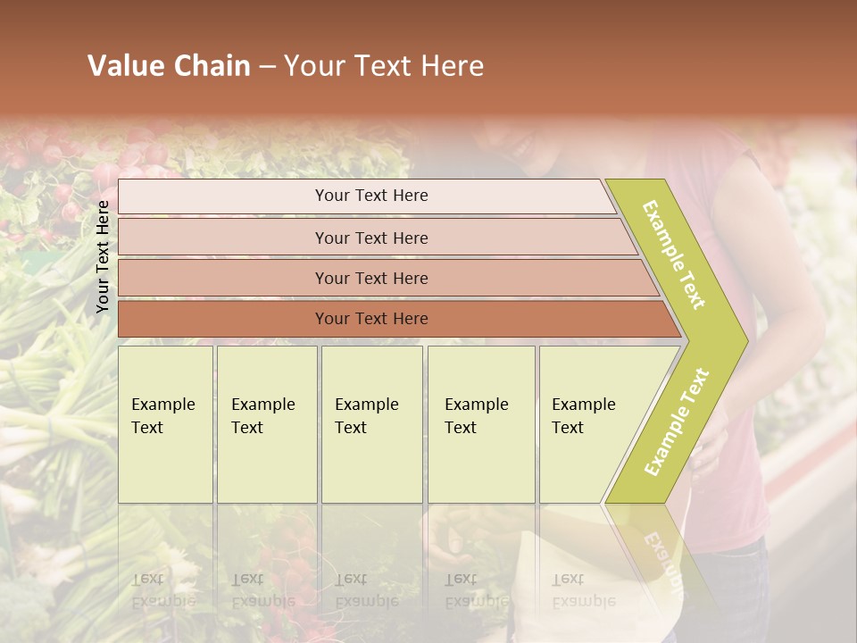 Horizontal Customer Section PowerPoint Template