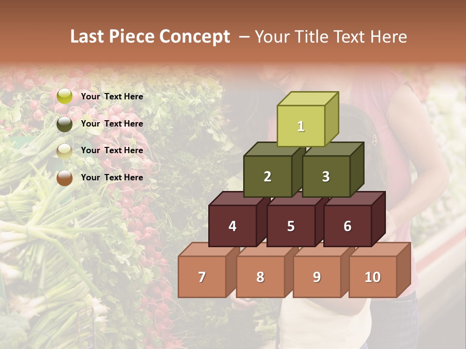 Horizontal Customer Section PowerPoint Template