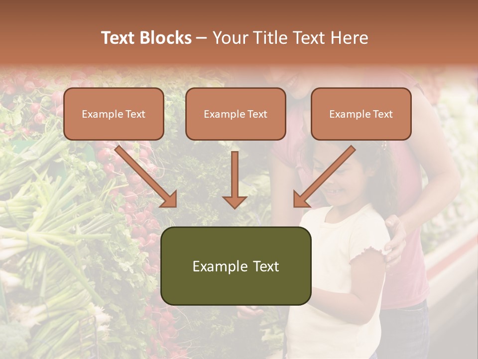 Horizontal Customer Section PowerPoint Template