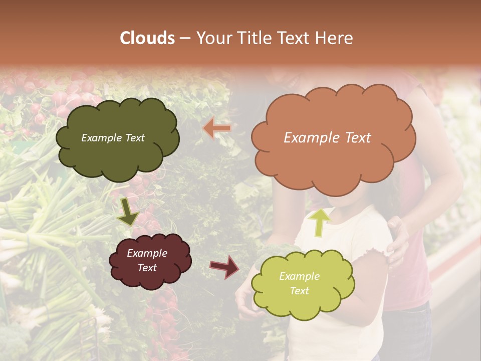 Horizontal Customer Section PowerPoint Template