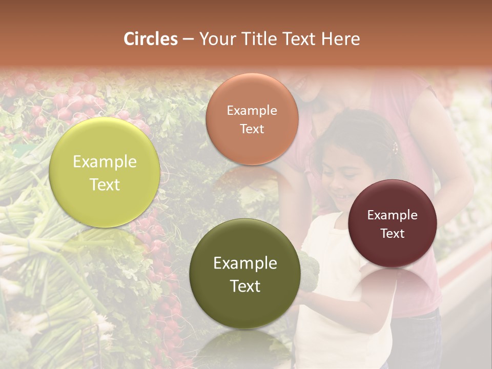 Horizontal Customer Section PowerPoint Template