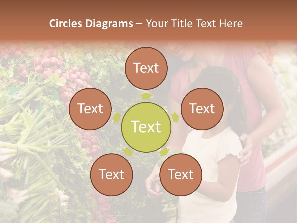 Horizontal Customer Section PowerPoint Template