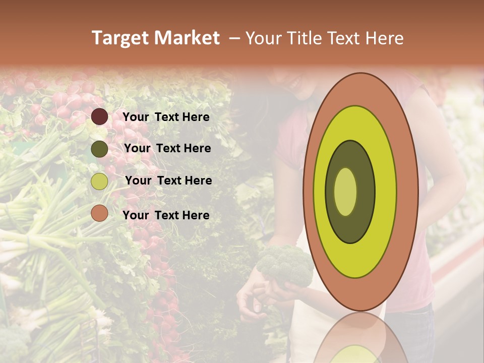 Horizontal Customer Section PowerPoint Template