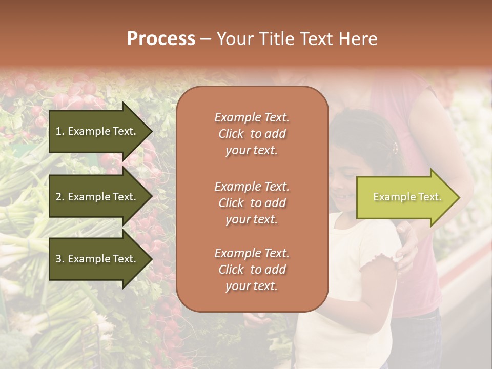Horizontal Customer Section PowerPoint Template