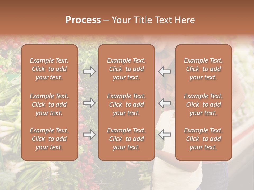 Horizontal Customer Section PowerPoint Template