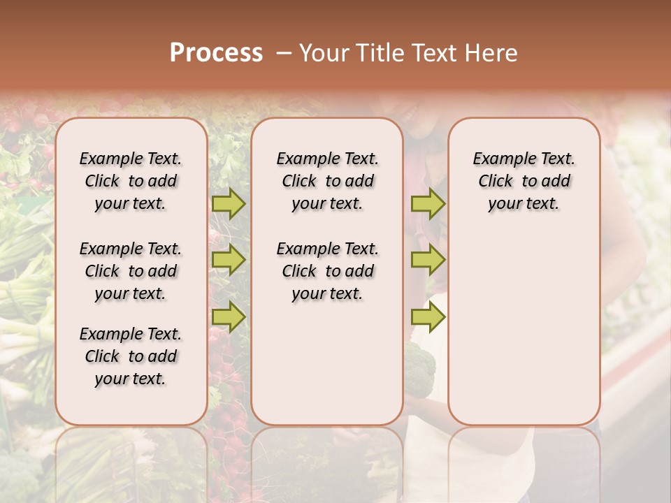 Horizontal Customer Section PowerPoint Template