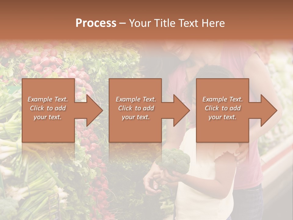Horizontal Customer Section PowerPoint Template