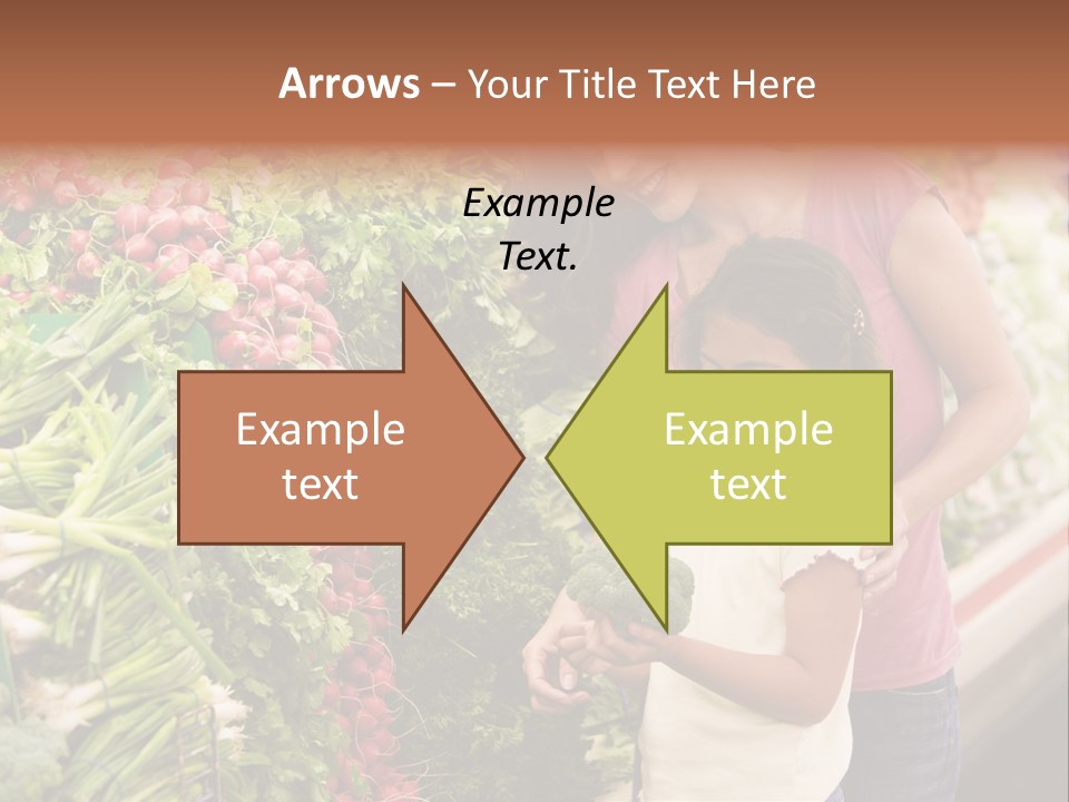 Horizontal Customer Section PowerPoint Template