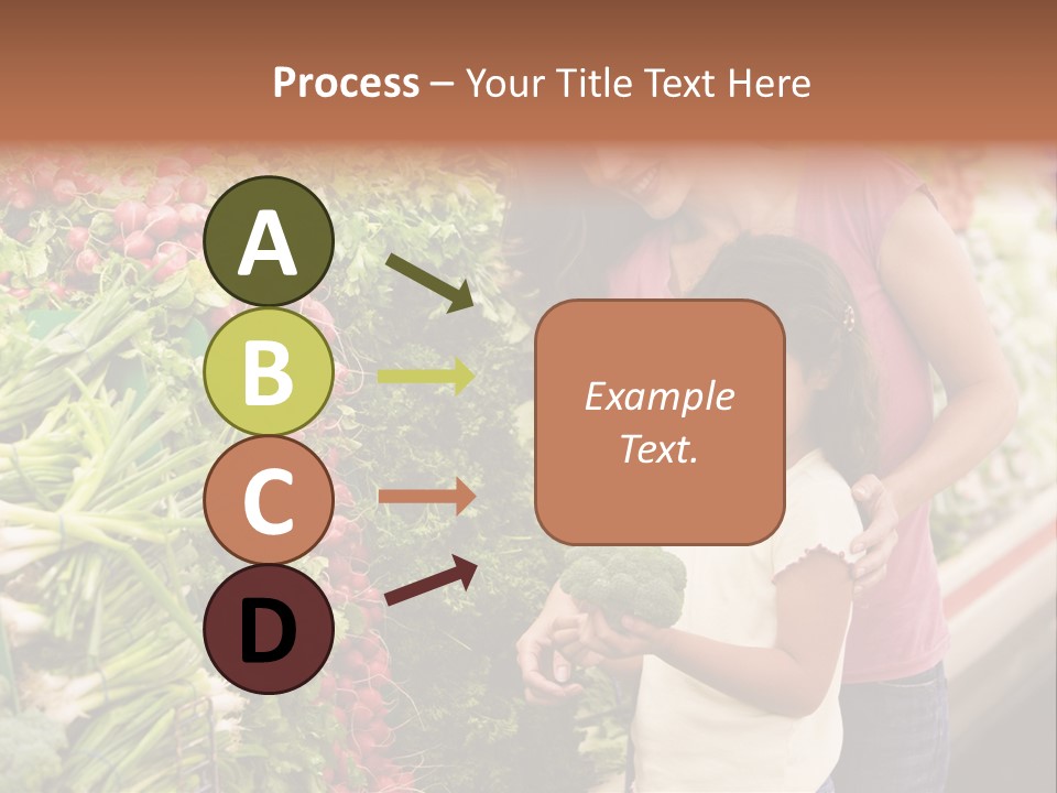 Horizontal Customer Section PowerPoint Template