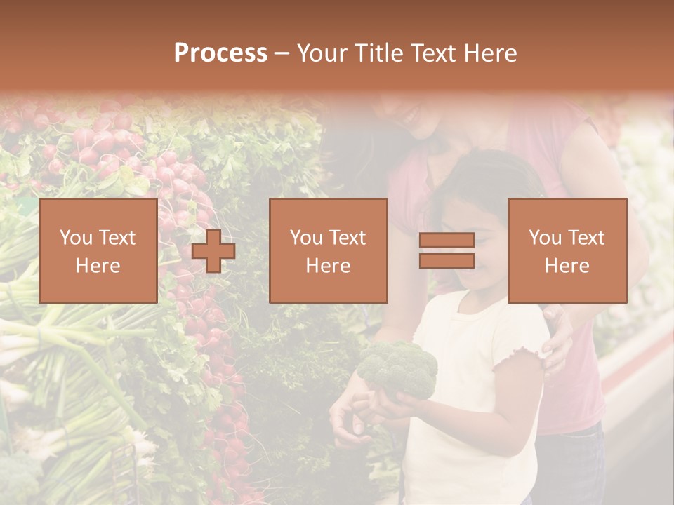 Horizontal Customer Section PowerPoint Template