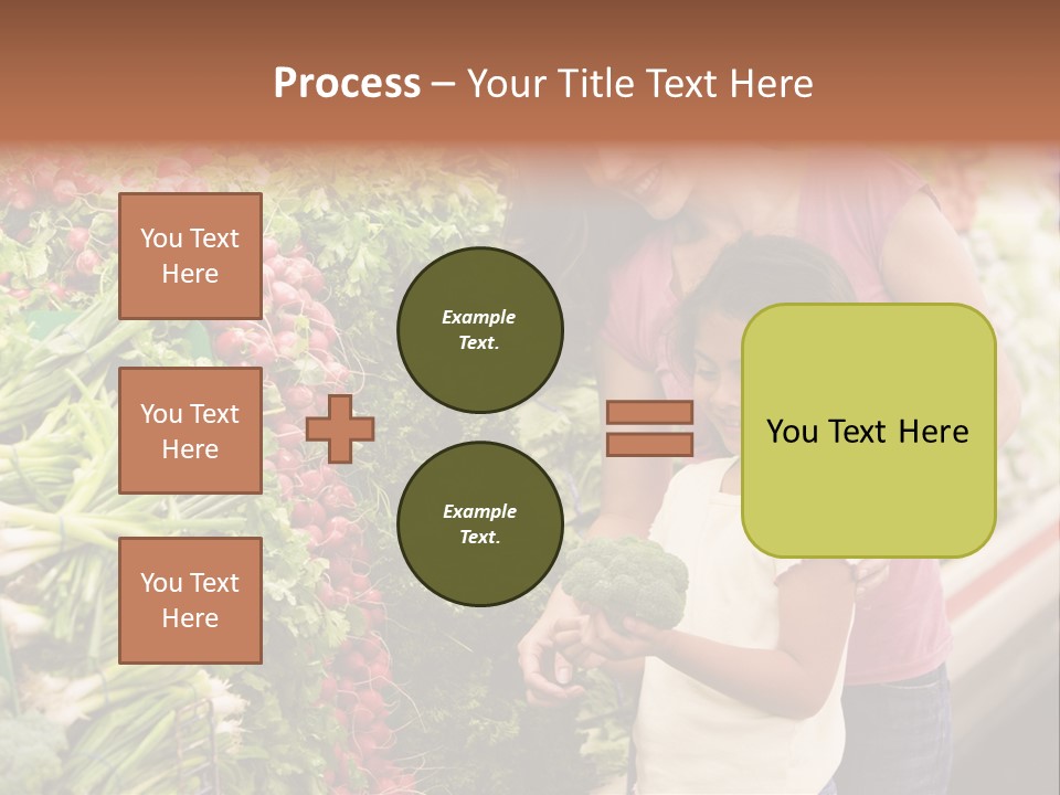 Horizontal Customer Section PowerPoint Template