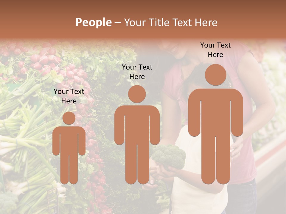 Horizontal Customer Section PowerPoint Template