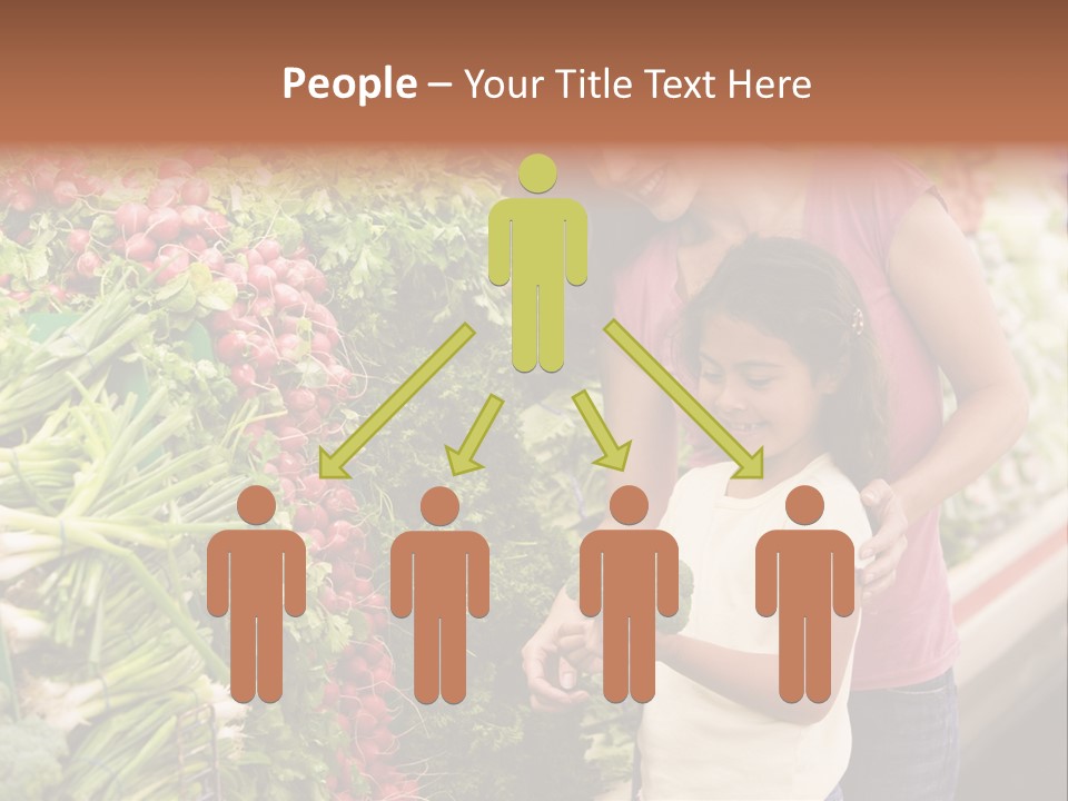 Horizontal Customer Section PowerPoint Template