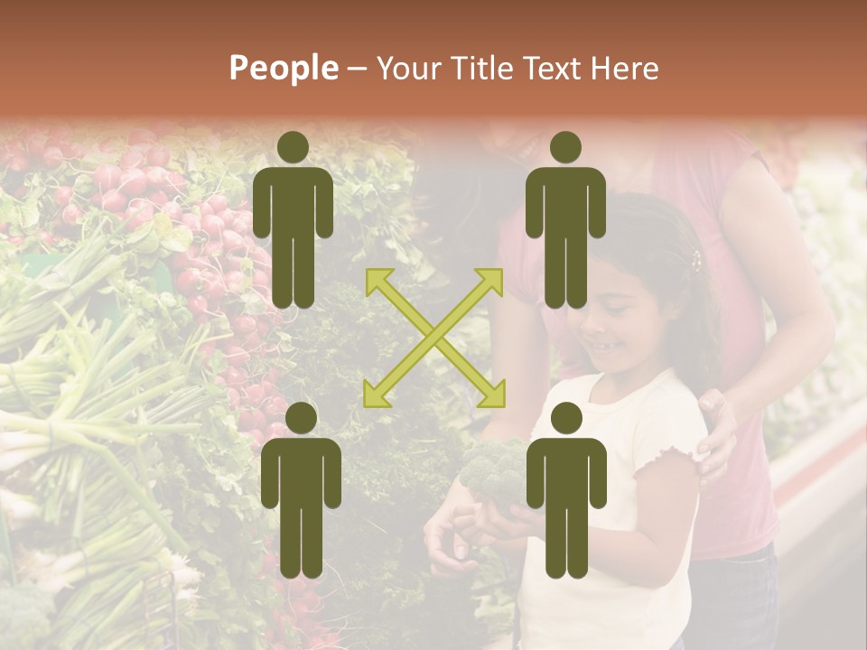 Horizontal Customer Section PowerPoint Template