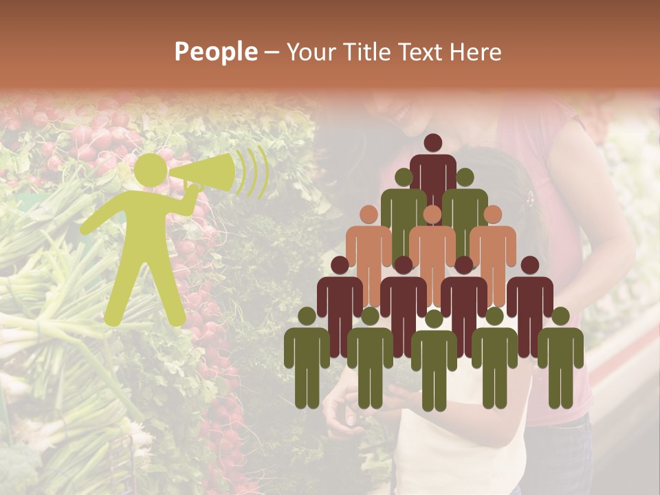 Horizontal Customer Section PowerPoint Template