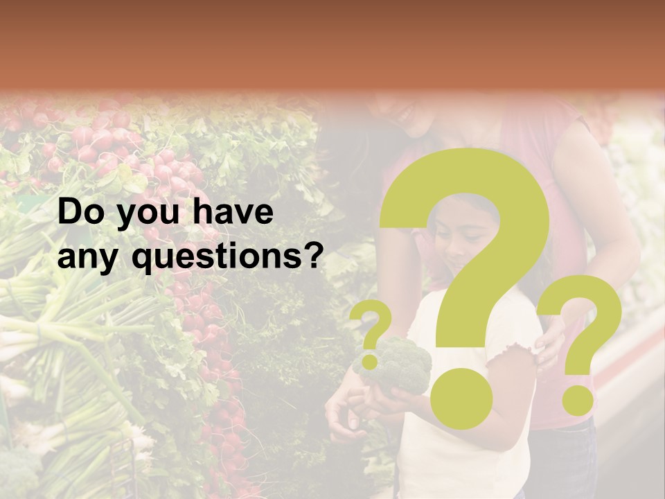 Horizontal Customer Section PowerPoint Template