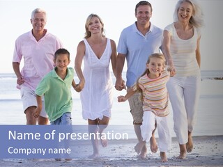 Father Dad Grandparent PowerPoint Template