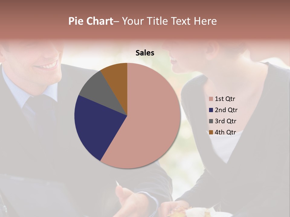 Man Group Newlyweds PowerPoint Template