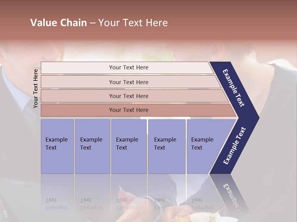 Man Group Newlyweds PowerPoint Template