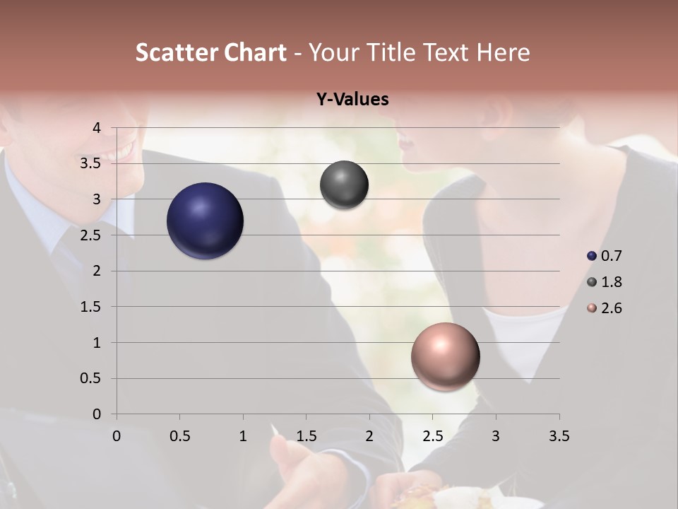 Man Group Newlyweds PowerPoint Template