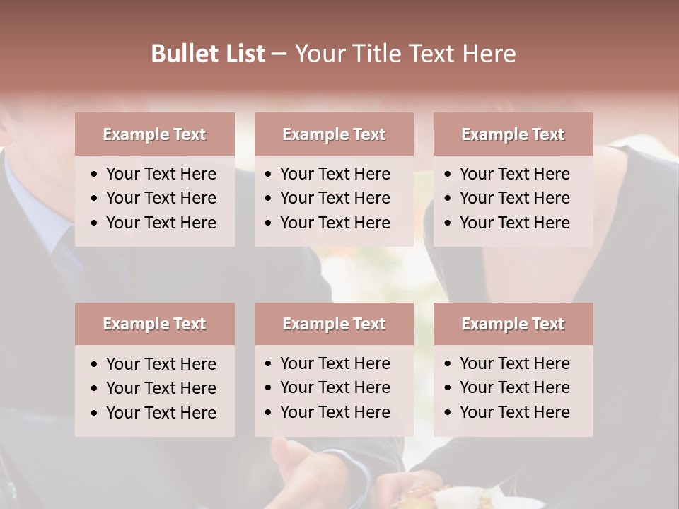 Man Group Newlyweds PowerPoint Template